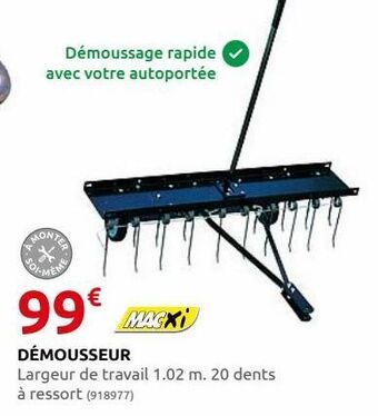 Rural Master Demousseur offre