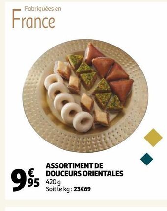 Assortiment de douceurs orientales