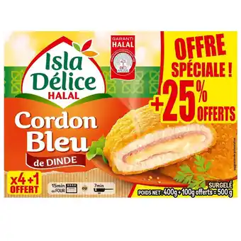 Auchan Cordons bleus halal isla délice offre