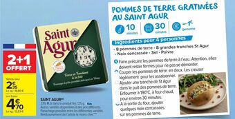 Carrefour Market Saint agur offre