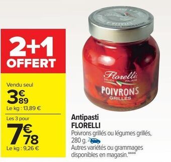 Carrefour Antipasti florelli offre