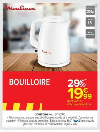 Carrefour Market Bouilloire offre