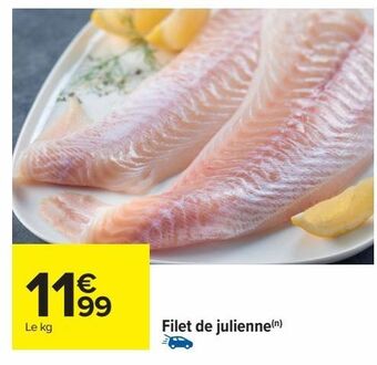 Carrefour Filet de julienne offre
