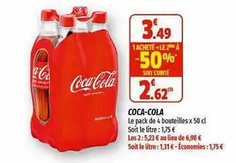 Coccinelle Express Coca-cola offre