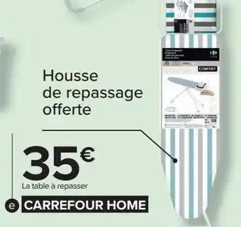 Carrefour La table à repasser v22 offre