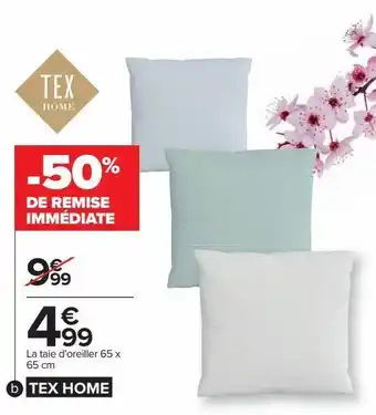 Carrefour Linge de lit percale offre