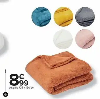 Carrefour Le plaid offre