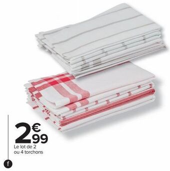 Carrefour Torchons offre