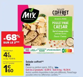 Carrefour Market Salade coffret MIX offre