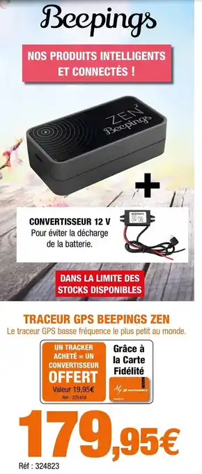 Traceur gps beepings zen