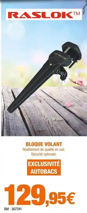 Autobacs Bloque volant offre