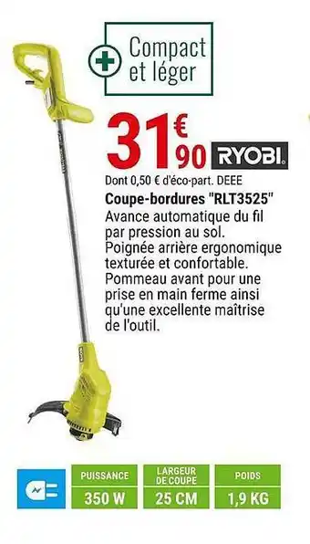 Gamm vert Coupe-bordures offre