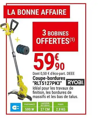 Gamm vert Coupe-bordures offre