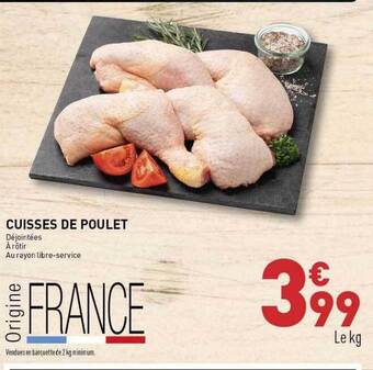 Cuisses de poulet