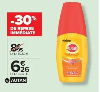 Répulsif multi-insectes autan