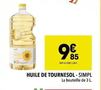 Huile de tounesol simpl