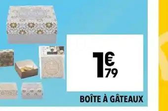Boite à gâteaux