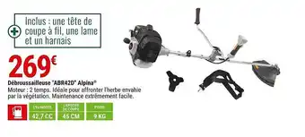 Gamm vert Débroussailleuse offre