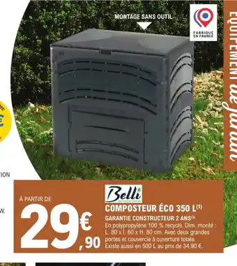 Composteur eco 350L