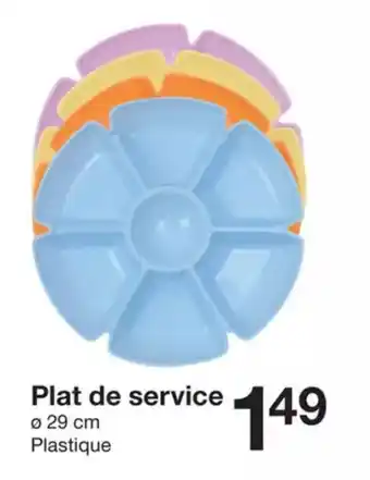 Plat de service