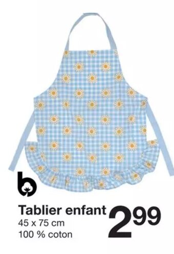 Zeeman Tablier enfant offre