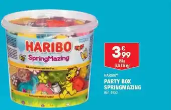 ALDI Party box springmazing haribo offre