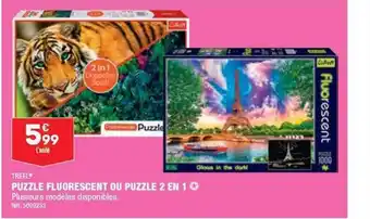 ALDI Puzzle fluorescent ou puzzle 2 en 1 trefl offre