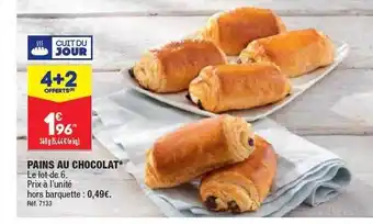 ALDI Pains au chocolat offre