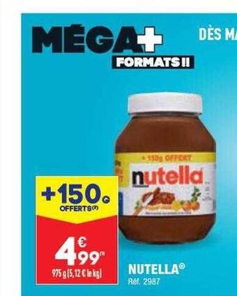 ALDI Nutella offre