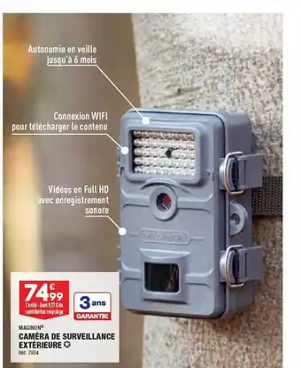 ALDI Caméra de surveillance extérieure maginon offre