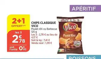 Chips classique vico