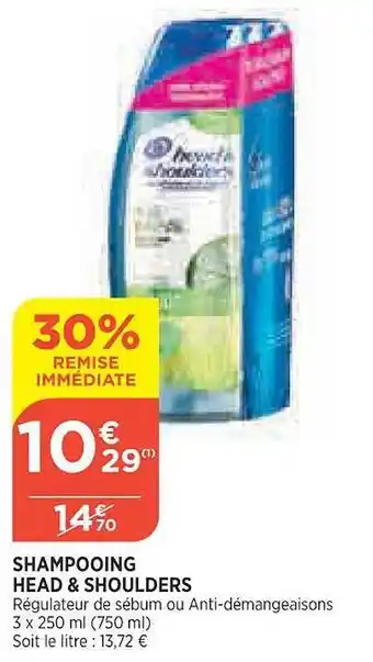 Bi1 Shampooing head & shoulders offre