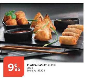 Bi1 Plateau asiatique offre