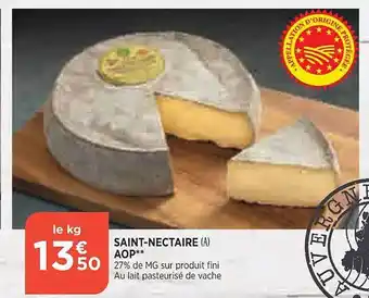 Saint-nectaire aop