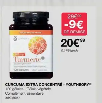 Curcuma extra concentré - youtheory