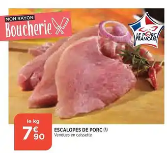 Escalopes de porc
