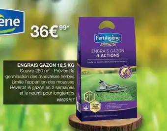 Costco Engrais gazon 10,5 kg fertiligène offre