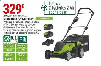 Kit tondeuse