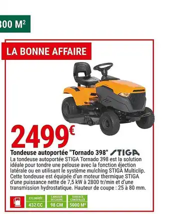 Gamm vert Tondeuse autoportée offre