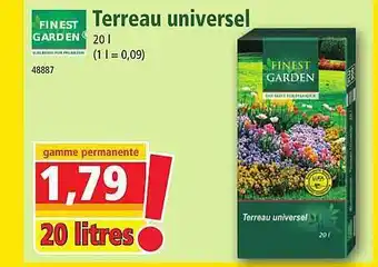 Norma Terreau universel finest garden offre