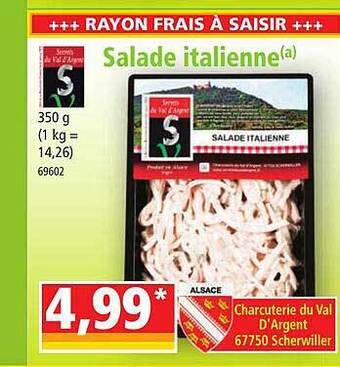 Norma Salade italienne offre