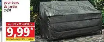 Norma Banc de jardin offre