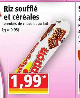 Norma Riz soufflé et céréales offre