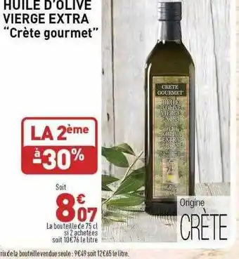 Grand Frais Huile d'olive vierge extra offre