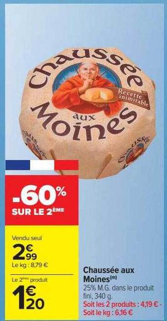 Carrefour Market Chaussée aux moines offre