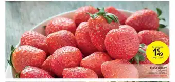 Carrefour Market Fraise ronde offre