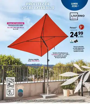 Parasol livarno home