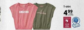 Lidl T-shirt offre