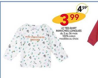 Stokomani Le tee-shirt manches longues offre