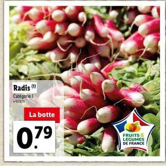 Lidl Radis offre